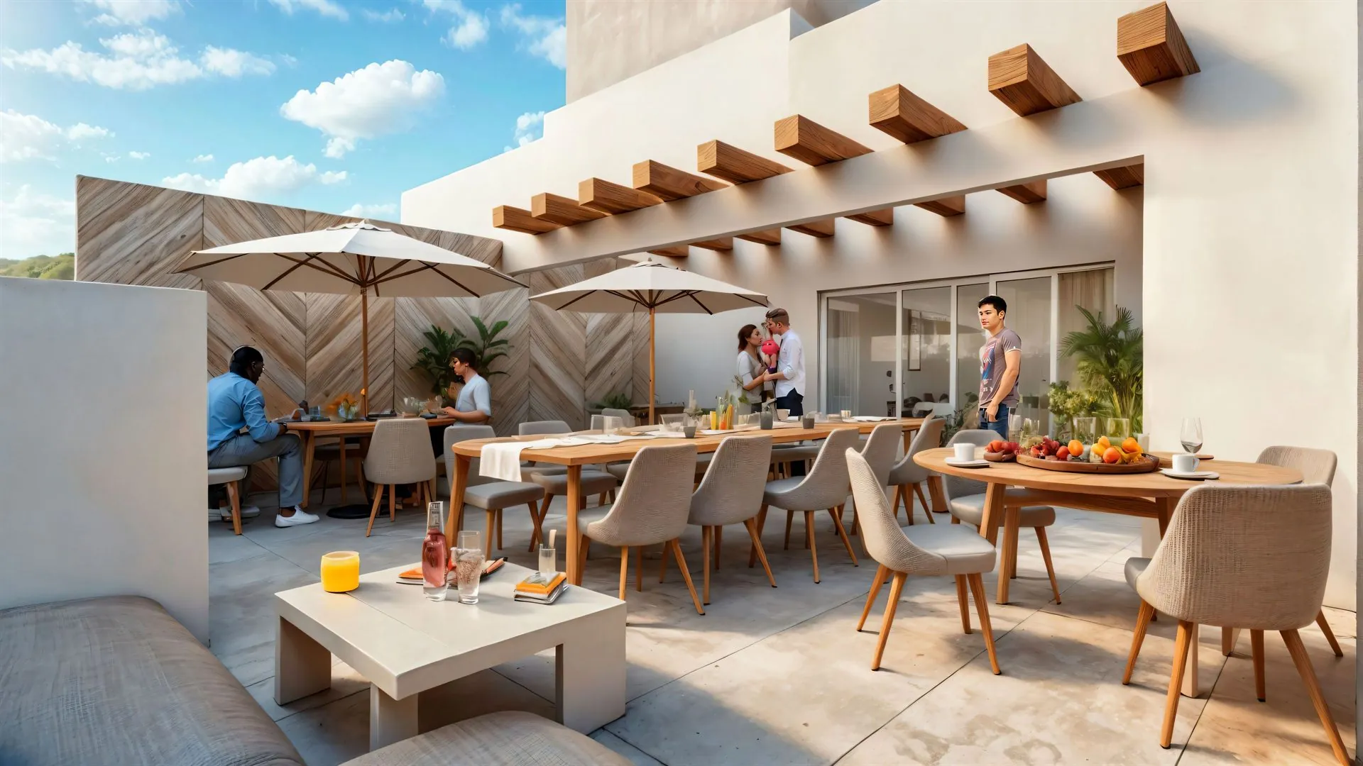 Cobertura — terraço